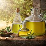 Aceites en envases de cristal