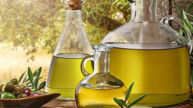 Aceites en envases de cristal