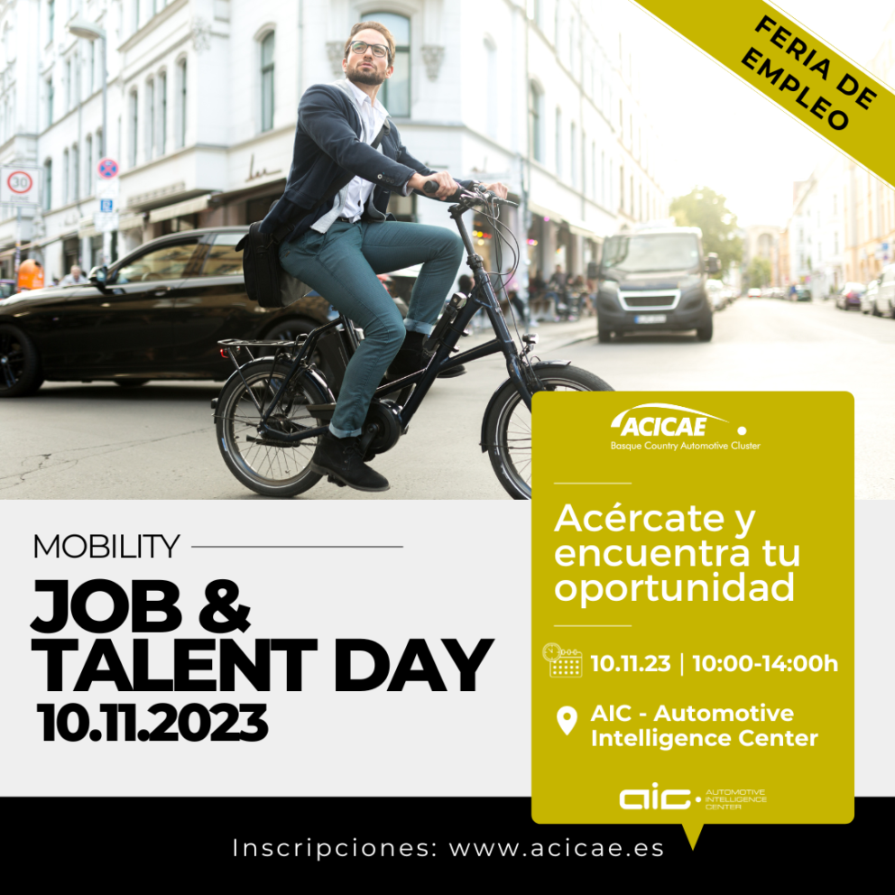 Cartel de la Feria de la Movilidad 2023