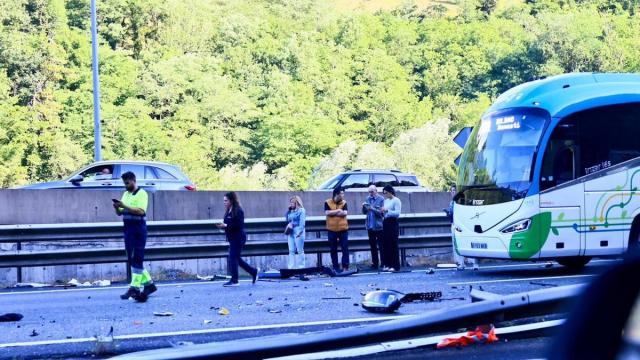 Trágico accidente en la AP8 con cinco policías forales fallecidos