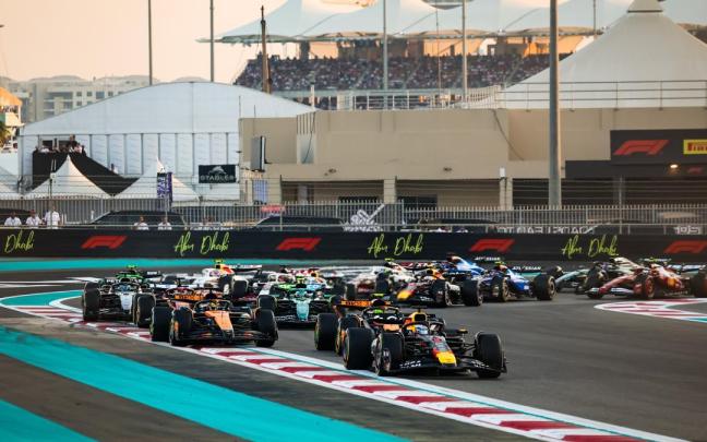 Imagen del pasado Gran Premio de Abu Dhabi, que cerró la temporada 2025 para dar paso a una nueva era en la Fórmula 1.