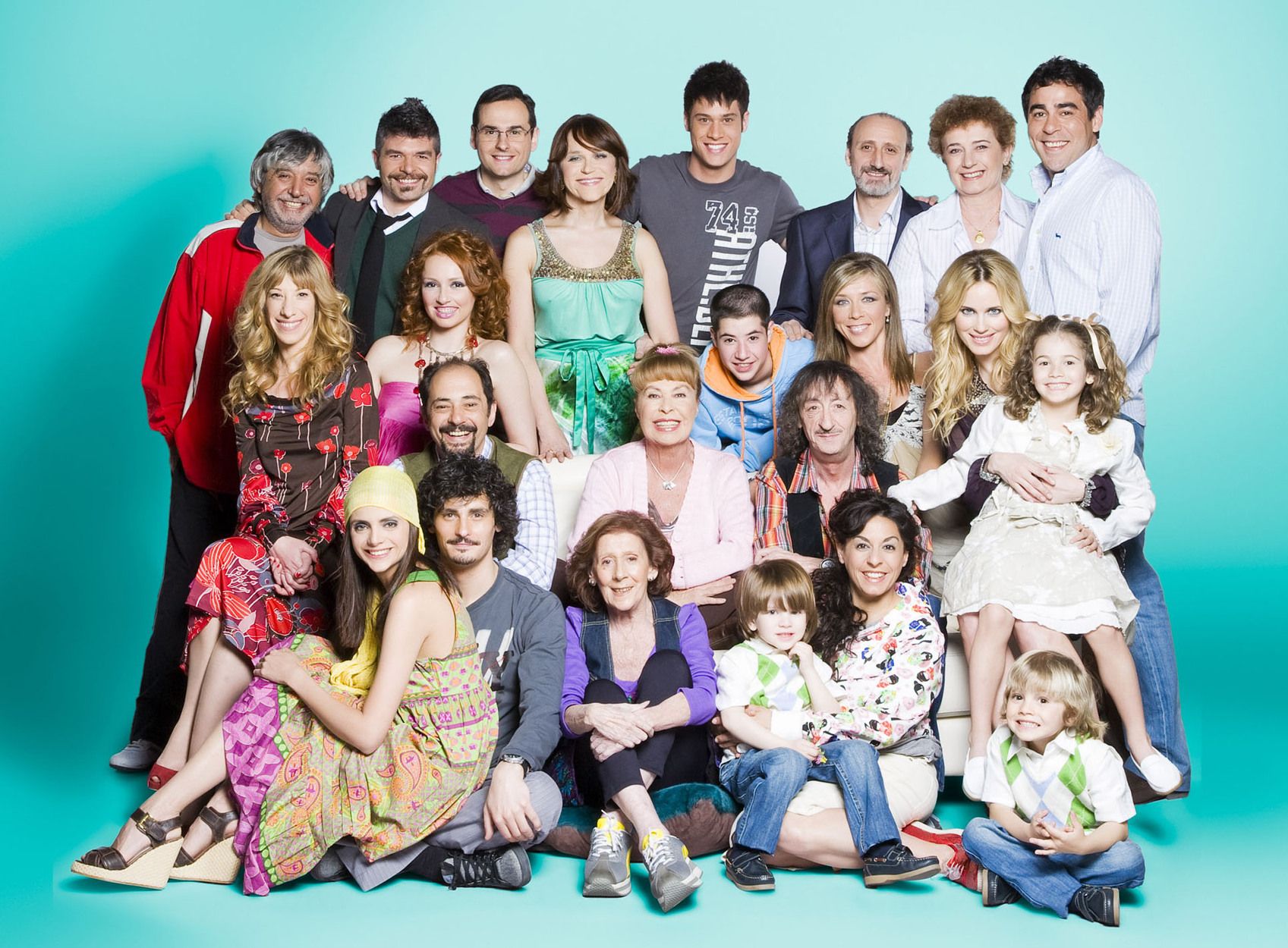 Actores de la serie 'La que se avecina'.