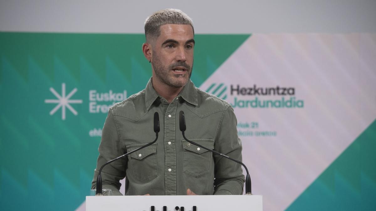 El parlamentario de EH Bildu Ikoitz Arrese