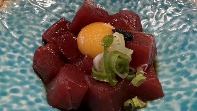 Tartar de atún, del restaurante Kuma