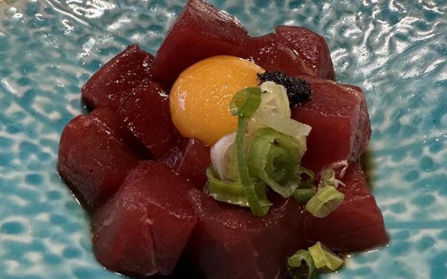 Tartar de atún, del restaurante Kuma