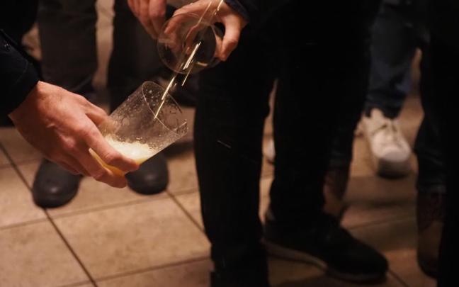 La sidra volverá a ser protagonista en Errezil este fin de semana.