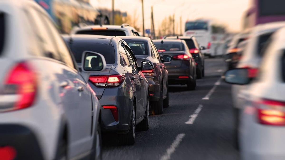 Vehículos en una carretera