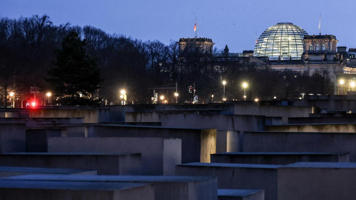 El monumento a las víctimas del Holocausto en Berlín.