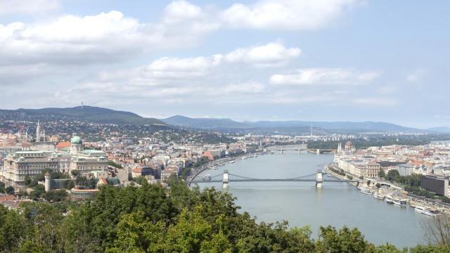 El Danubio a su paso por Budapest