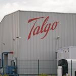 Fachada de la planta de Talgo en Rivabellosa.