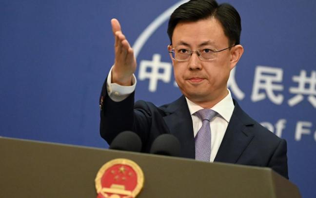Guo Jiakun, ministro de exteriores de China.