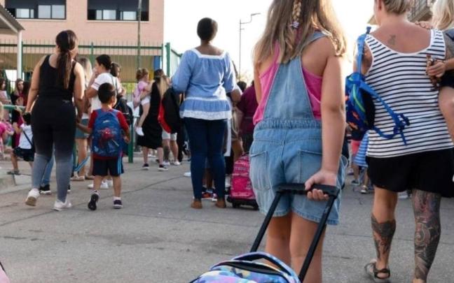Niños en la vuelta al cole