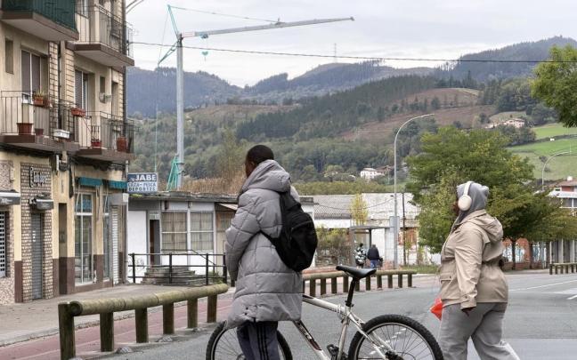 Obras de mejora de la seguridad en el bidegorri entre Traña y Astola