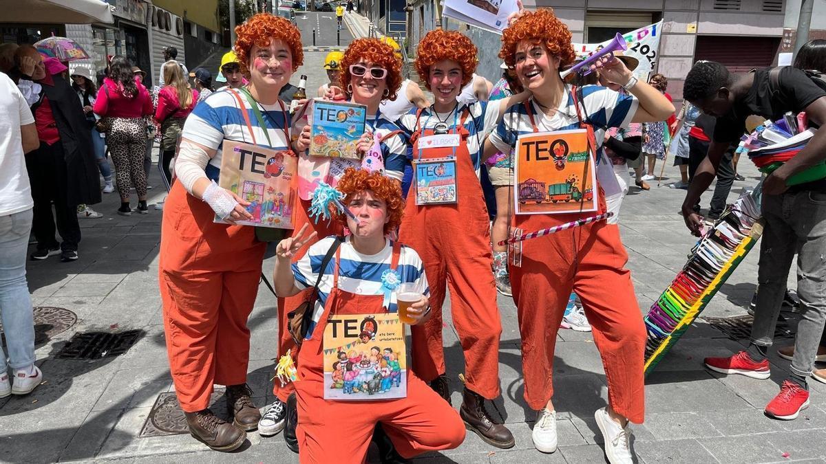 Ambiente animado en las fiestas de Beasain