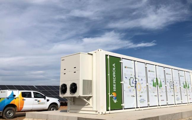 Batería de almacenamiento de Iberdrola.