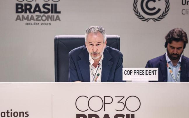 El presidente de la 30ª Conferencia de las Partes de la Naciones Unidas sobre Cambio Climático (COP30), André Corrêa do Lago