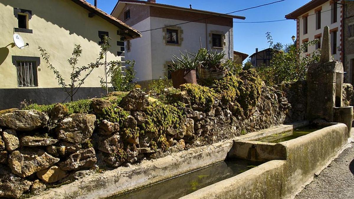 Una de las calles de Apellaniz