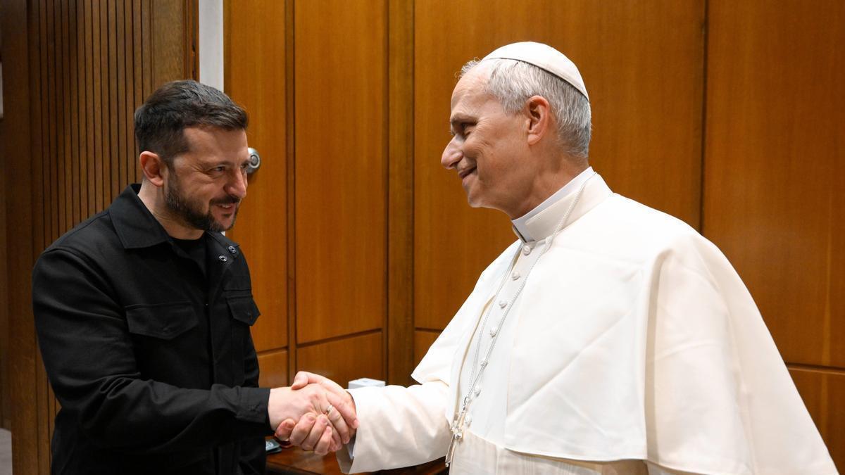 Zelenski agradece al Papa la disposición del Vaticano a acoger conversaciones con Rusia