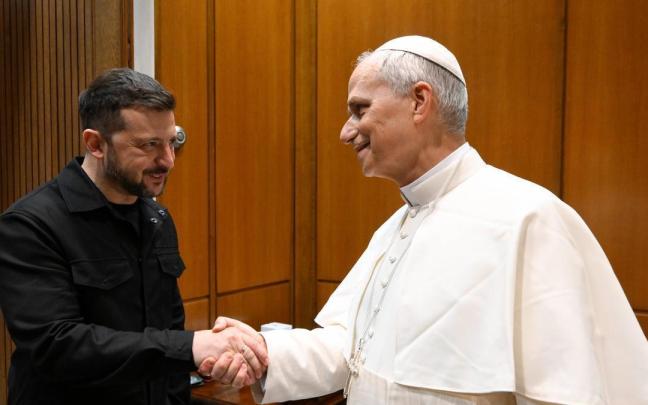Zelenski agradece al Papa la disposición del Vaticano a acoger conversaciones con Rusia / EP Zelenski agradece al Papa la disposición del Vaticano a acoger conversaciones con Rusia