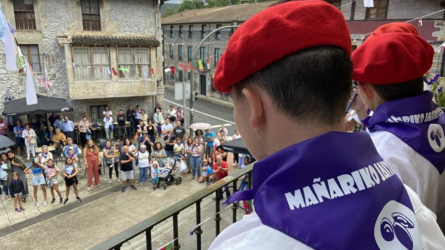 Kirikiño abesbatza lanzará el txupinazo este jueves a las 13.00 horas