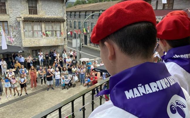 Kirikiño abesbatza lanzará el txupinazo este jueves a las 13.00 horas