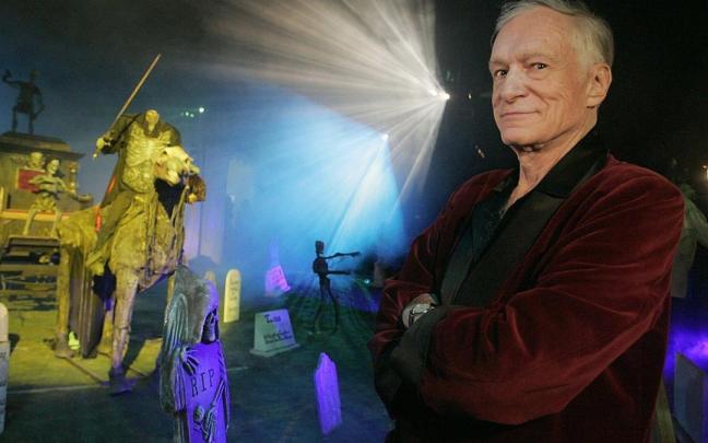 Hugh Hefner, fundador de Playboy, en una imagen de archivo.