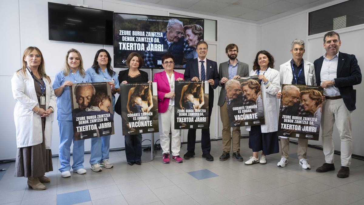 En esta campaña, Osakidetza pone en el foco en acercar la vacunación a la ciudadanía a través de los txertogunes.