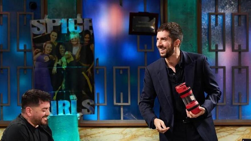 Diego Armando Maradona Jr., con David Broncano en 'La Revuelta'