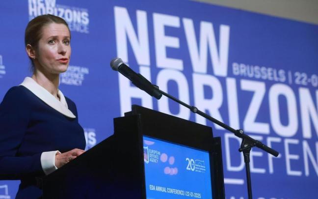 La jefa de la diplomacia europea, Kaja Kallas.