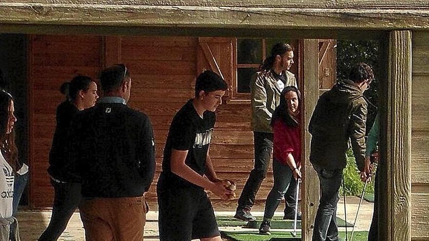 Aprender el putt es uno de los objetivos del programa de la Federación.