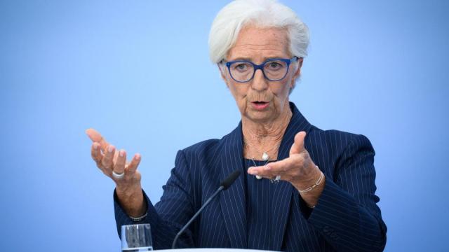 Christine Lagarde, presidenta del BCE.