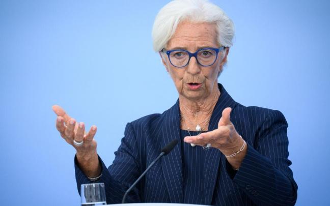 Christine Lagarde, presidenta del BCE.