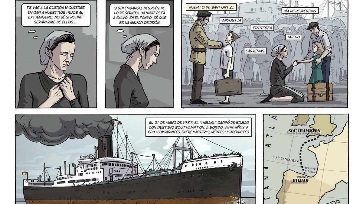 Oskar Gorroño lleva más de 40 años dibujando.