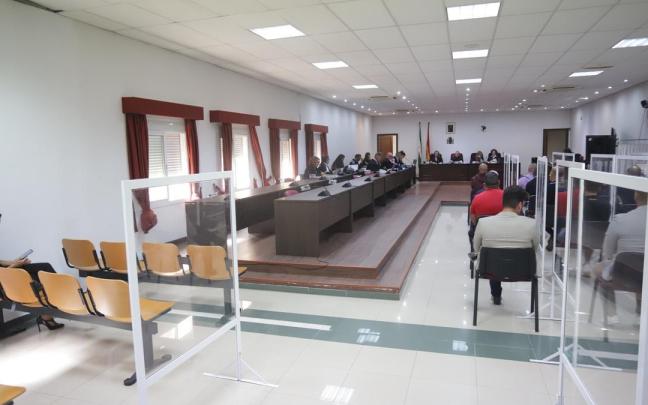 Imagen de archivo de un anterior juicio contra el clan de 'Los Castañas'. Imagen de archivo de un anterior juicio contra el clan de 'Los Castañas'.