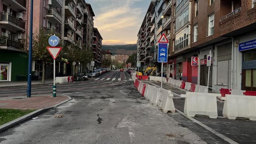 El proyecto de urbanización de la calle Barrondo y la Avenida San Esteban sigue avanzando por fases