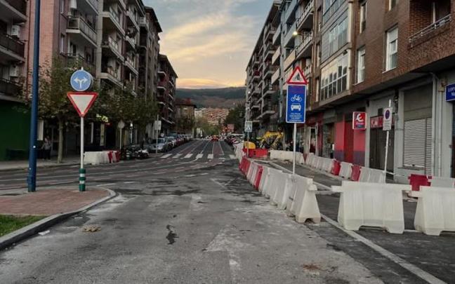 El proyecto de urbanización de la calle Barrondo y la Avenida San Esteban sigue avanzando por fases