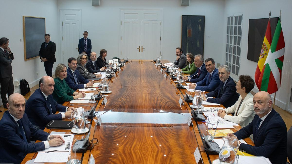 Encuentro de la Comisión Bilateral Permanente celebrado este miércoles.