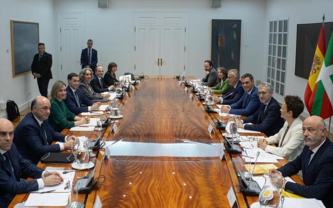 Encuentro de la Comisión Bilateral Permanente celebrado este miércoles.