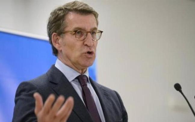 Alberto Núñez Feijóo, candidato a la Presidencia del Gobierno español.