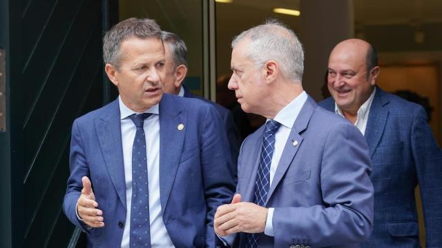 Bildarratz, junto a Urkullu en una imagen de archivo.