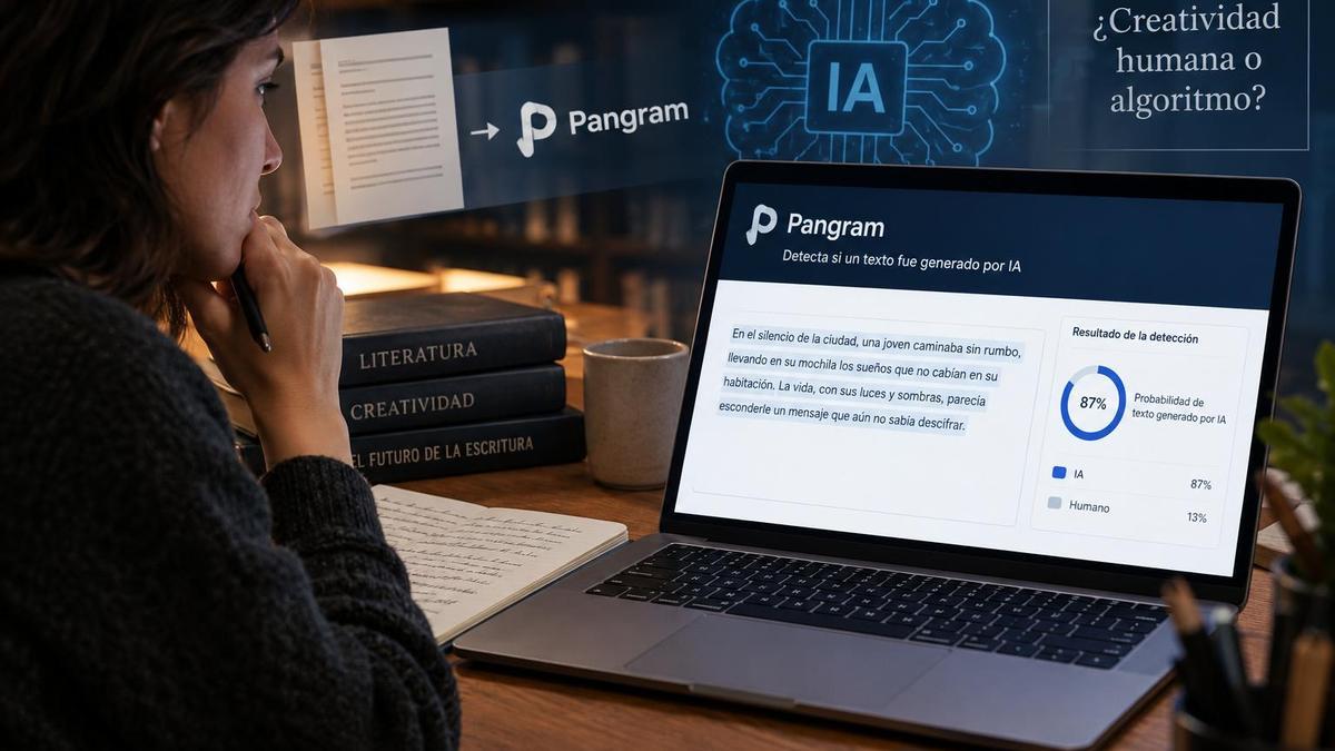 Herramientas de IA como Pangram dirimen entre la creación humana y la artificial