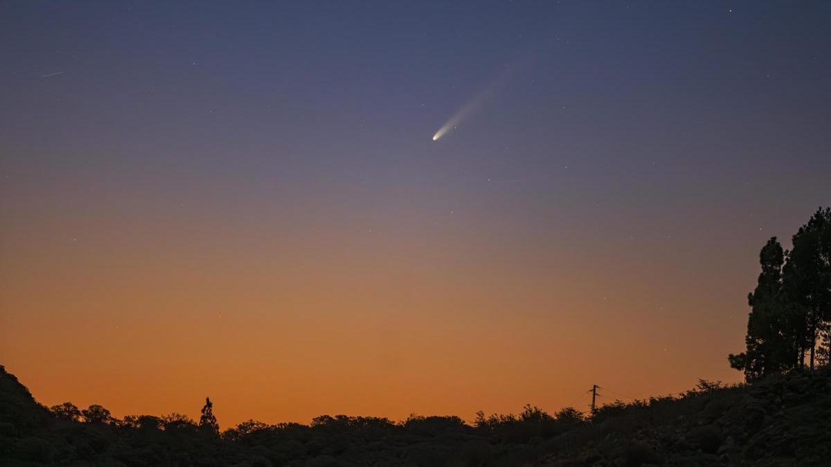 El cometa C/2023 A3 (Tsuchinshan-ATLAS) ya es visible desde Canarias.