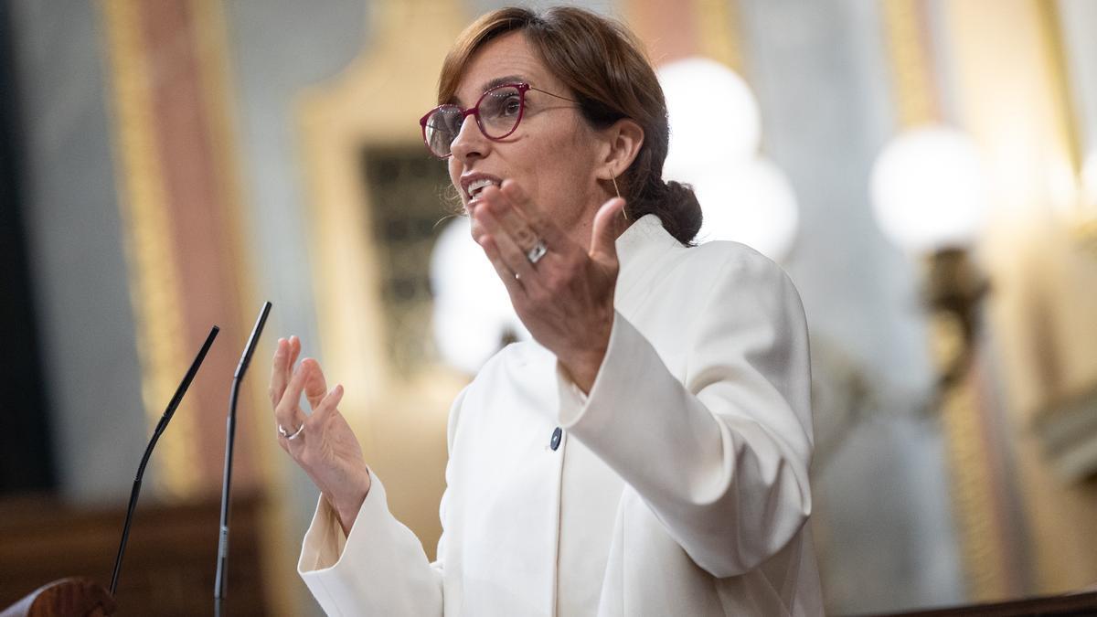 La ministra de Sanidad, Mónica García.