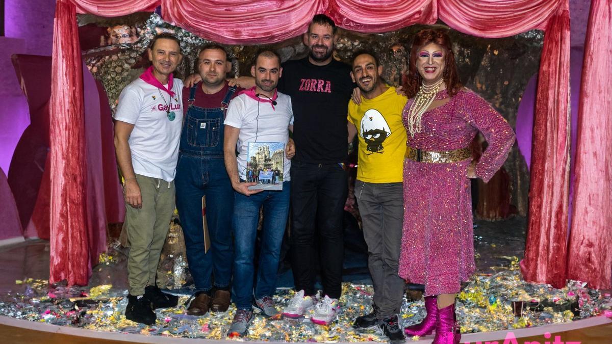 Una de las imágenes que dejó la primera edición de Lur Anitz Fest en Eskoriatza.