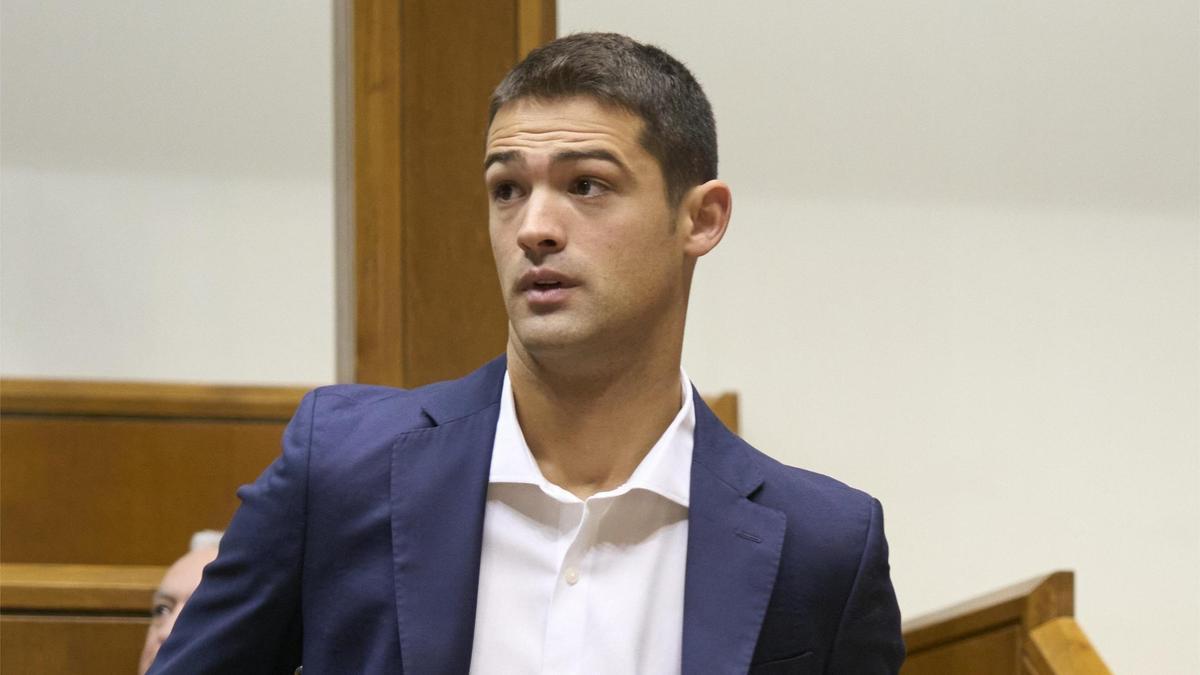 El portavoz del PNV en el Parlamento Vasco, Joseba Díez Antxustegi.