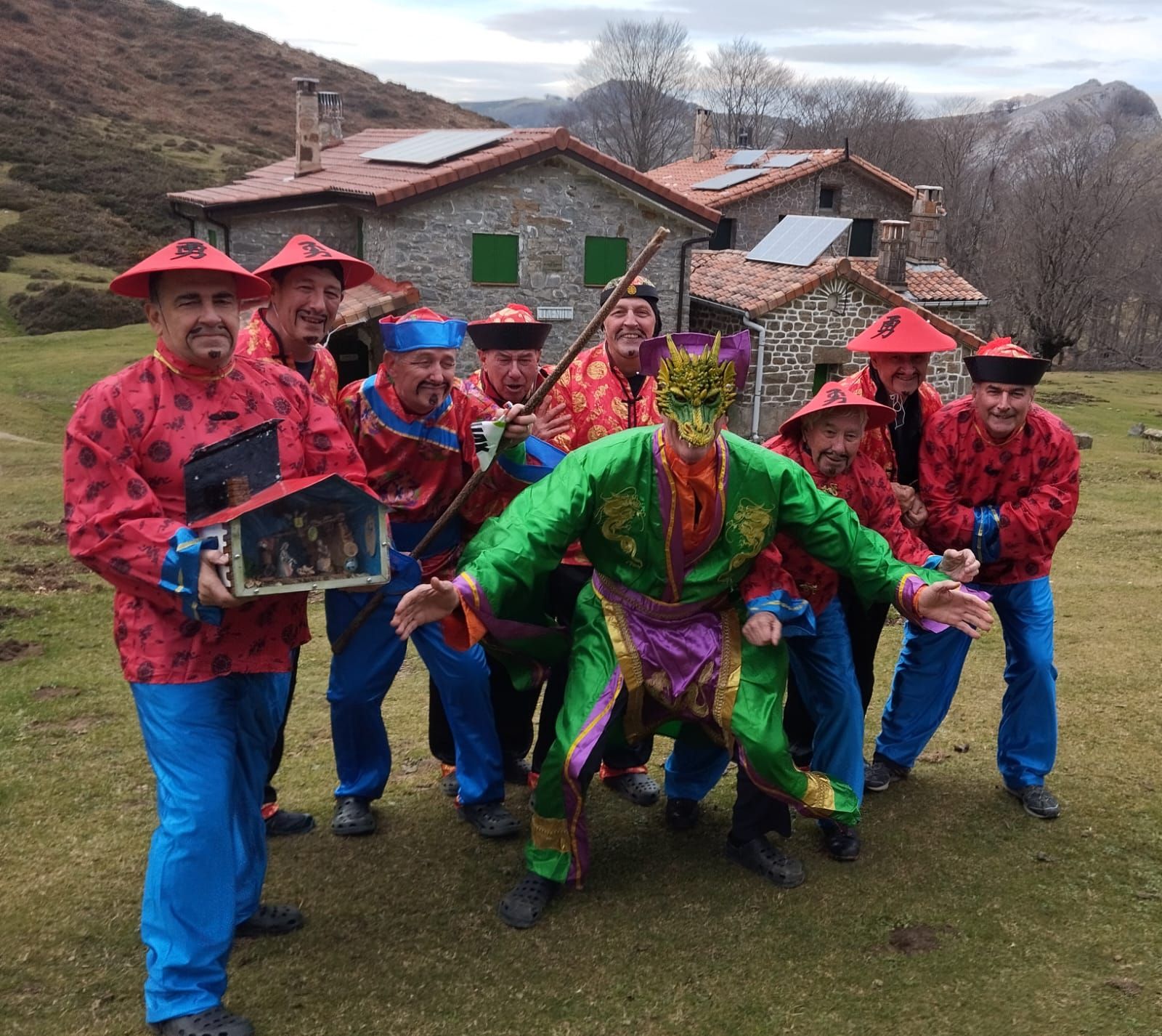 La expedición China de la dinastia dinastía Song se encuentra ya en el refugio de Egiriñao