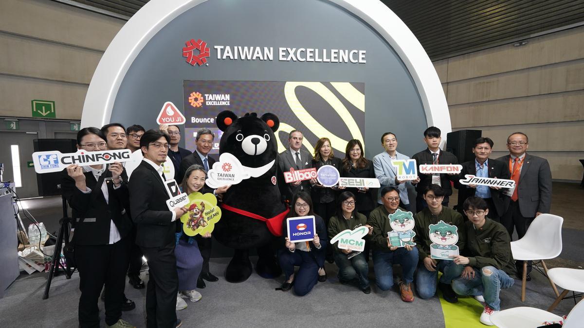 Stand de Taiwan Excellence en la BIEMH 2026.