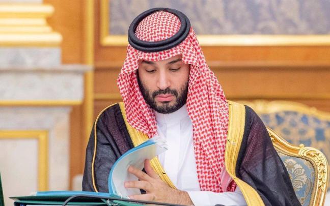 Mohamed bin Salmán, príncipe heredero de Arabia Saudí, en una imagen de archivo. Mohamed bin Salmán, príncipe heredero de Arabia Saudí, en una imagen de archivo.