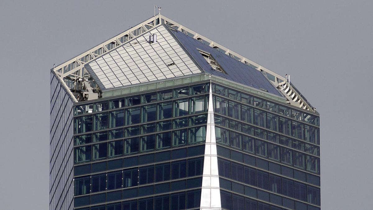 Imagen de la cima de la Torre de Cristal.