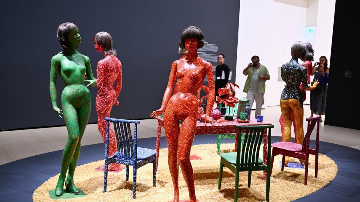 El Museo Guggenheim Bilbao acogió en 2023 una exposición retrospectiva dedicada a la artista japonesa.